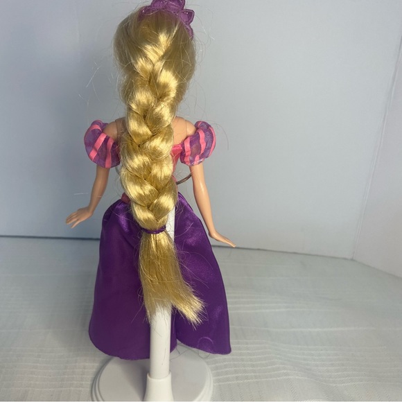 Disney Princess RAPUNZEL Doll Tangled Pink Purple Dress 11 inches - Picture 3 of 4